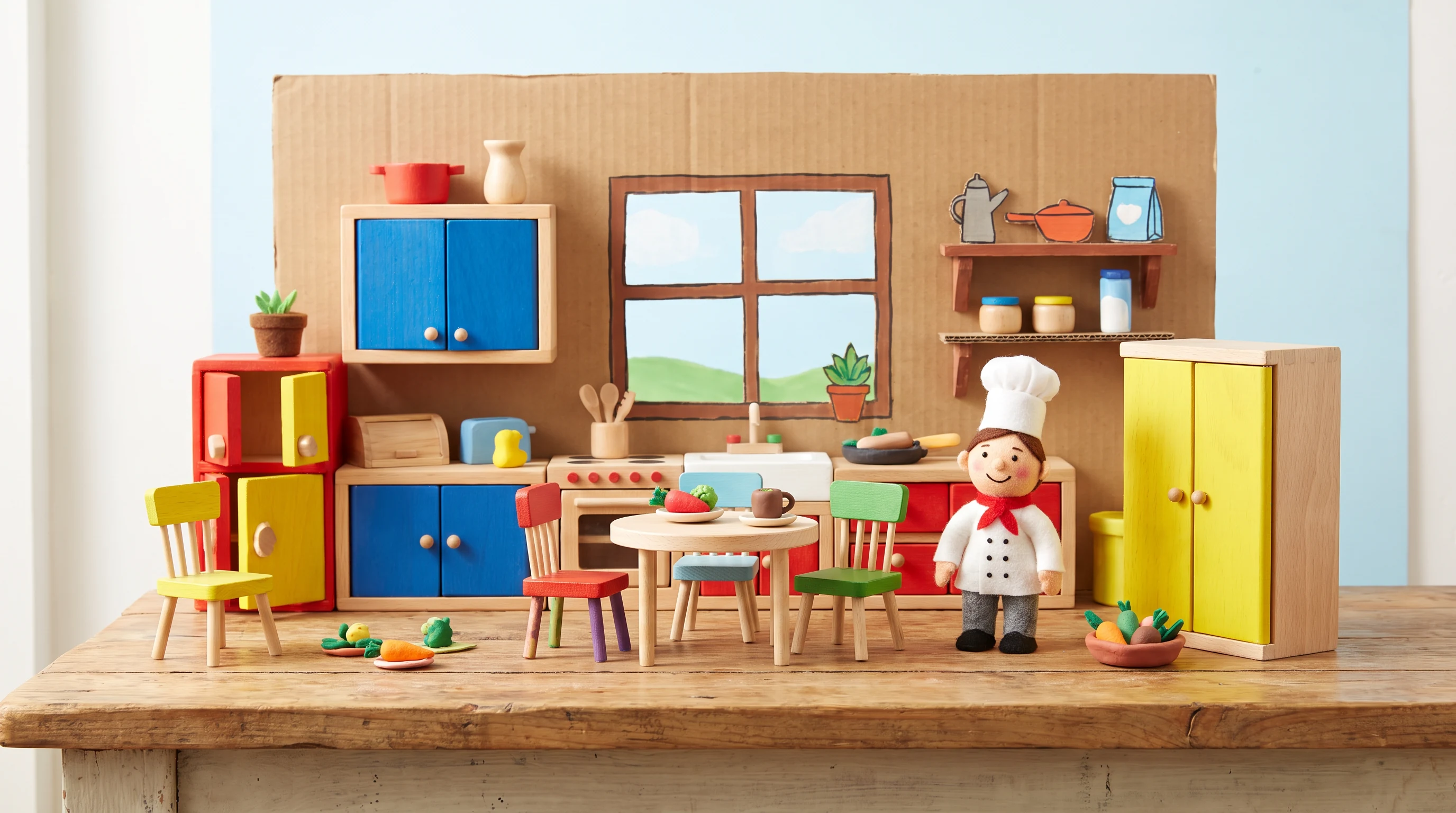 Animation workstation and maquette